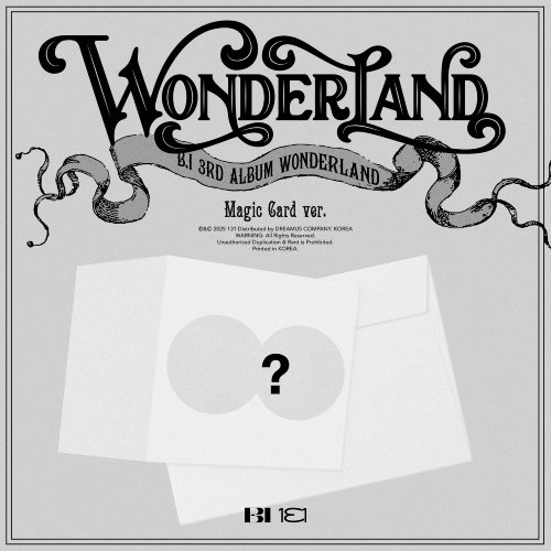 비아이 (B.I) - 정규 3집 [WONDERLAND] (Magic card Ver.)