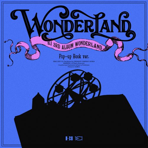 비아이 (B.I) - 정규 3집 [WONDERLAND] (Pop-up book Ver.)