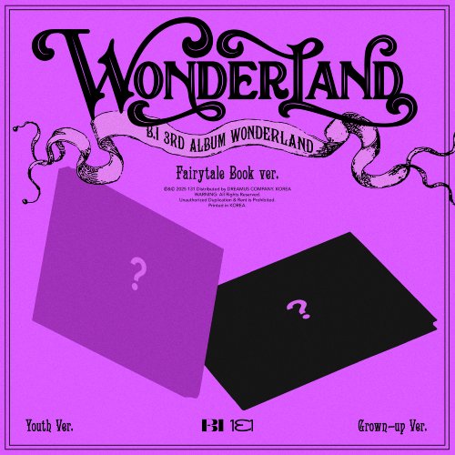 비아이 (B.I) - 정규 3집 [WONDERLAND] (Fairy tale Ver.)