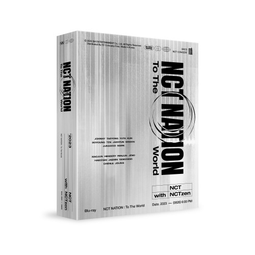 2023 NCT CONCERT - NCT NATION : To The World in INCHEON Blu-ray (3disc)