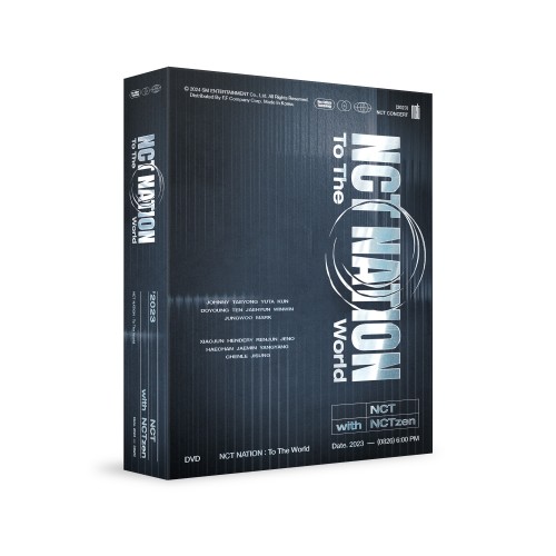 2023 NCT CONCERT - NCT NATION : To The World in INCHEON DVD (3disc)