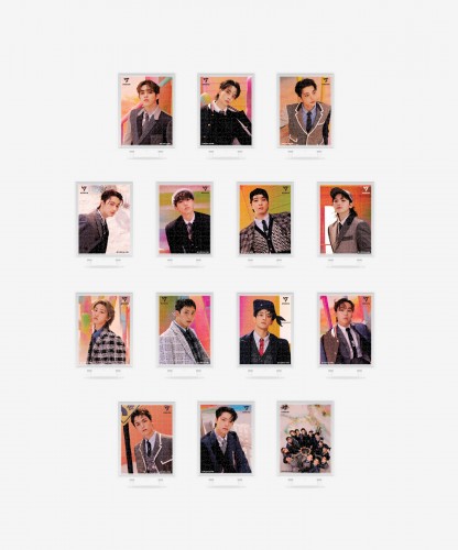 세븐틴 (SEVENTEEN) - 미니 80 pcs 스탠드 퍼즐_그룹
