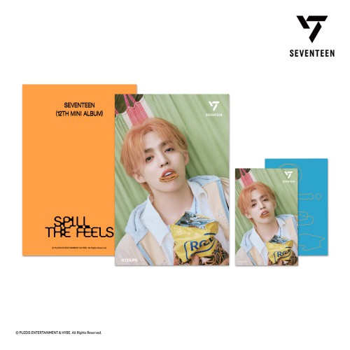 세븐틴 (SEVENTEEN) - 3D 렌티큘러 엽서 (SPILL THE FEELS)_에스쿱스