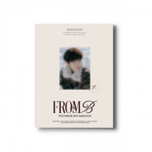 백현 (BAEK HYUN) - 스위스 포토북 [FROM B] B ver.