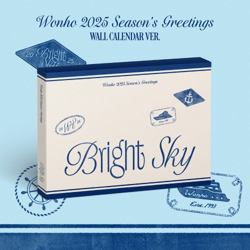원호 (WONHO) - 2025 Season’s Greetings [Bright Sky] WALL CALENDAR VER.