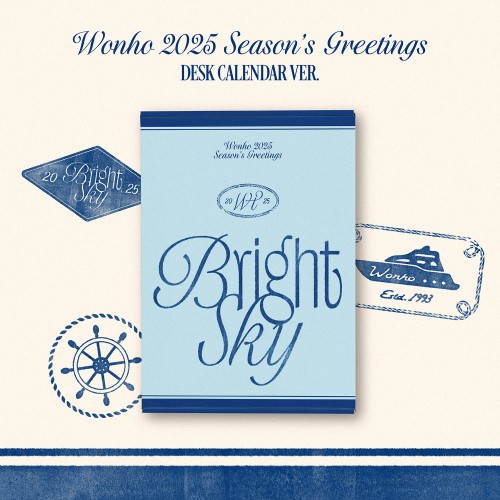 원호 (WONHO) - 2025 Season’s Greetings [Bright Sky] DESK CALENDAR VER.